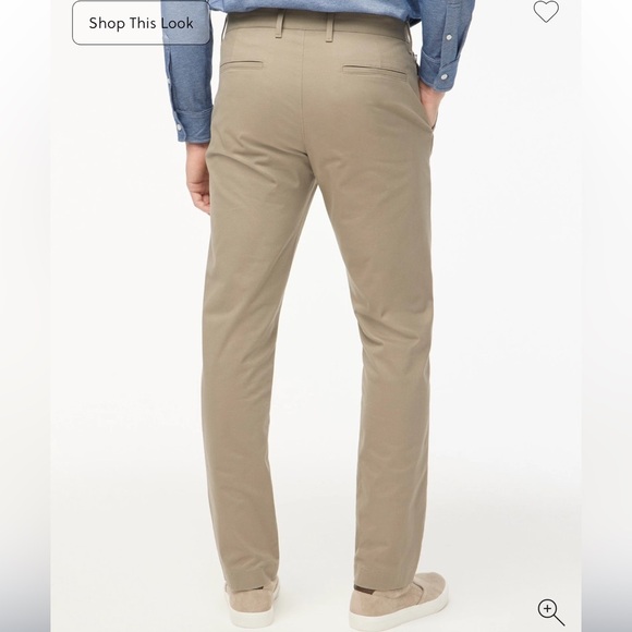J crew warm stone Straight-fit TruTemp365® chino pant - Picture 3 of 4